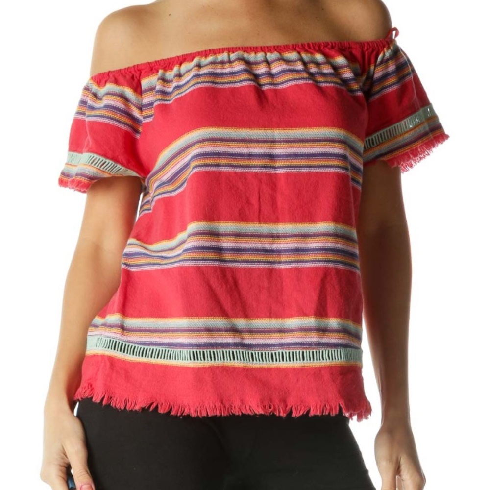 dRA Los Angeles Cotton Knit Top Size Medium